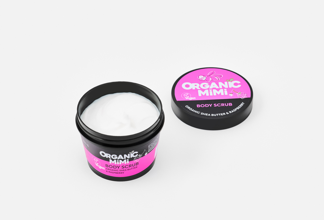 ORGANIC MIMI Body Scrub Shea & Raspberry