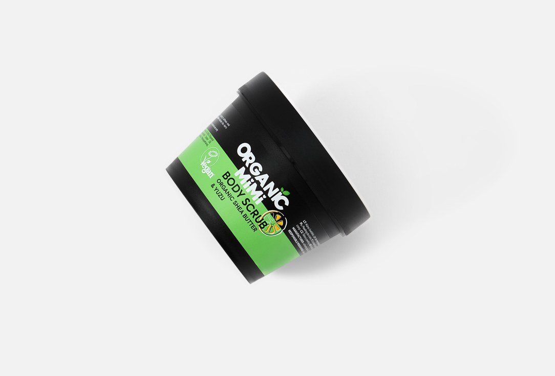 ORGANIC MIMI Body Scrub Shea & Yuzu 120 g ORGANIC MIMI Body Scrub Shea & Yuzu