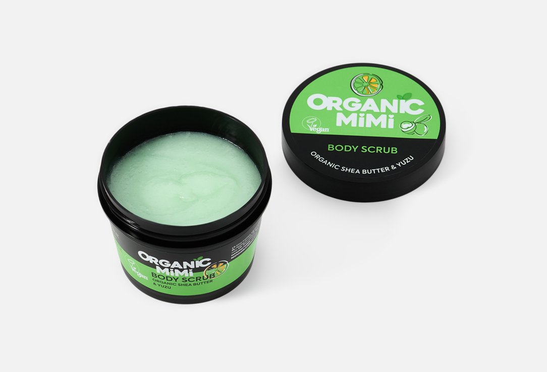 ORGANIC MIMI Body Scrub Shea & Yuzu 120 g ORGANIC MIMI Body Scrub Shea & Yuzu