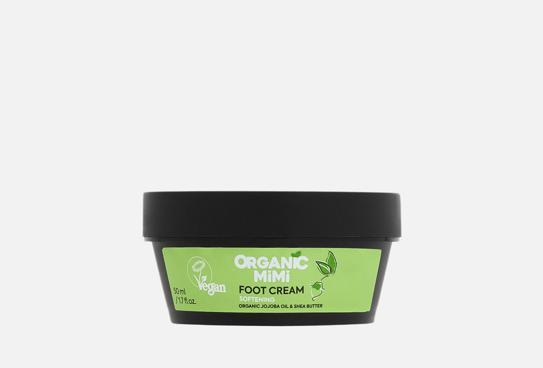 ORGANIC MIMI Foot Cream Softening Jojoba & Shea