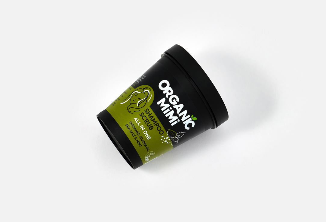 ORGANIC MIMI Shampoo Scrub All in One Sea Salt & Mint 280 g ORGANIC MIMI Shampoo Scrub All in One Sea Salt & Mint