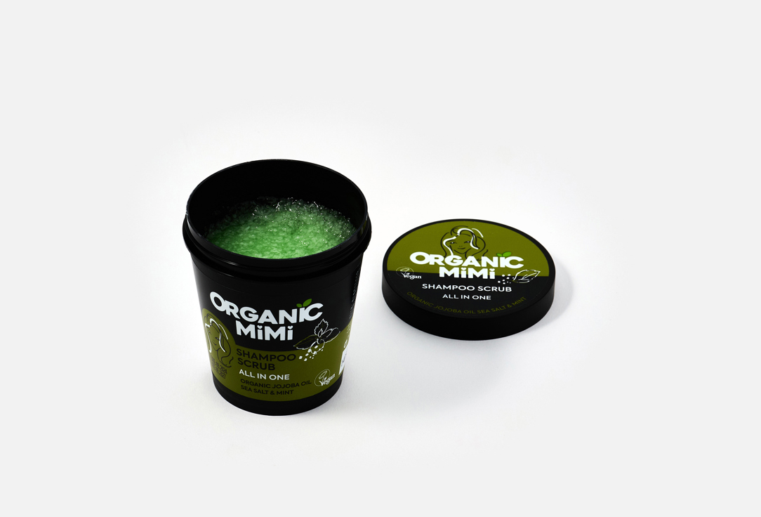 ORGANIC MIMI Shampoo Scrub All in One Sea Salt & Mint 280 g ORGANIC MIMI Shampoo Scrub All in One Sea Salt & Mint