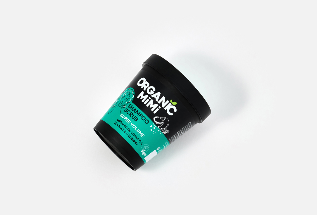 ORGANIC MIMI Shampoo Scrub Super Volume Sea Salt & Mulberry 280 g ORGANIC MIMI Shampoo Scrub Super Volume Sea Salt & Mulberry