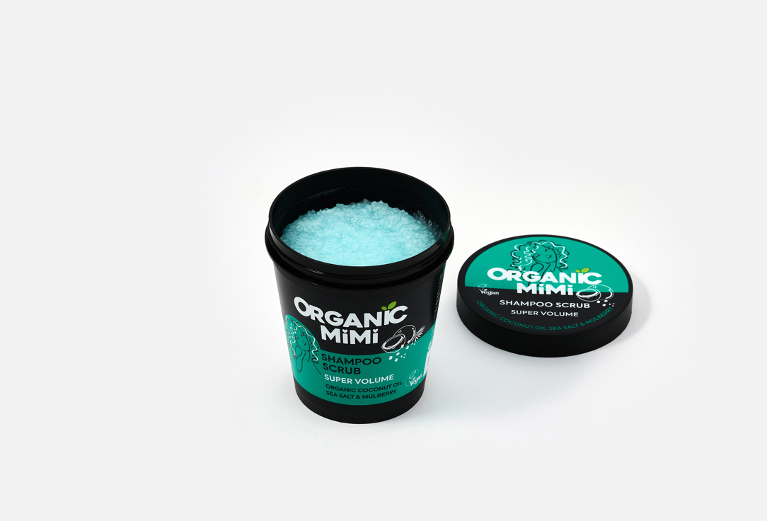 ORGANIC MIMI Shampoo Scrub Super Volume Sea Salt & Mulberry 280 g ORGANIC MIMI Shampoo Scrub Super Volume Sea Salt & Mulberry