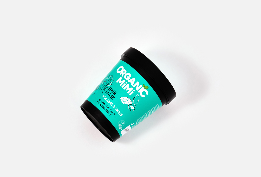 ORGANIC MIMI Hair Mask Volume & Shine Argana & Mulberry 200 ml ORGANIC MIMI Hair Mask Volume & Shine Argana & Mulberry