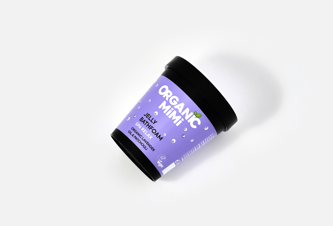 ORGANIC MIMI Bath foam Jelly Spa Relax Lavender & Patchouli