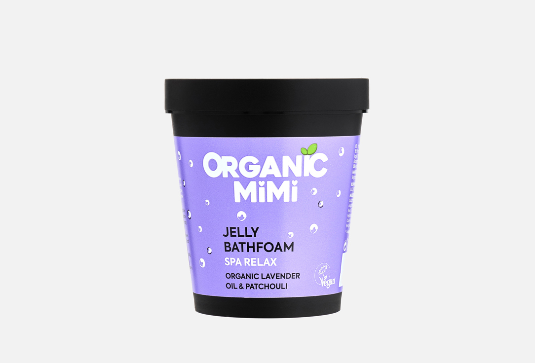 ORGANIC MIMI Bath foam Jelly Spa Relax Lavender & Patchouli