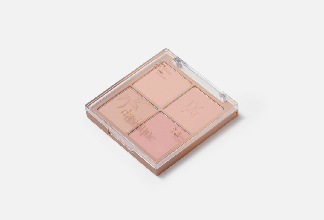 Dasique Палетка румян для лица Blending Mood Cheek 10, Muted nuts 12 г Dasique Палетка румян для лица Blending Mood Cheek