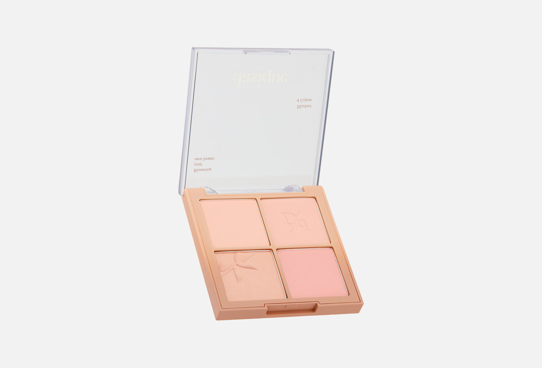 Dasique Палетка румян для лица Blending Mood Cheek 10, Muted nuts 12 г Dasique Палетка румян для лица Blending Mood Cheek