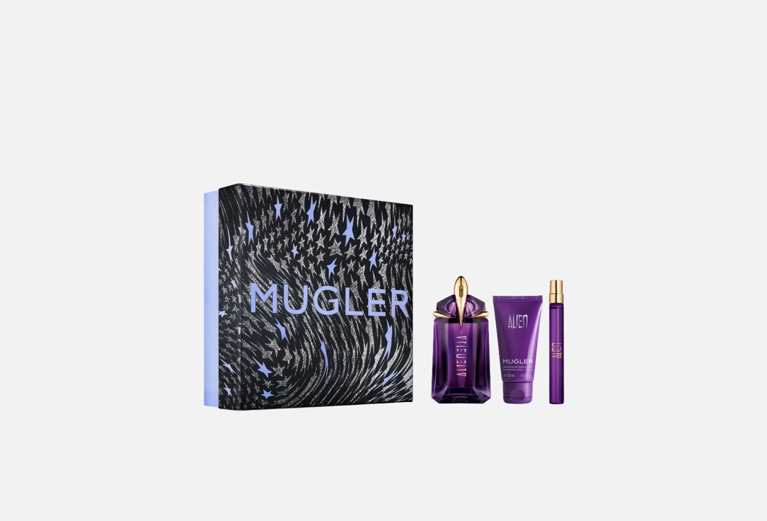 موغلر مجموعة ماء عطر ولوشن للجسم أليين