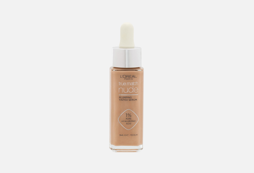 L'Oreal Paris Hydrating & Smoothing Serum Foundation True Match Nude
