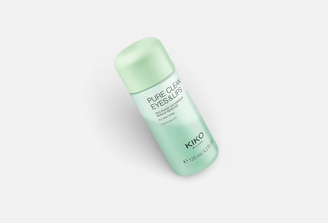 KIKO Milano Refreshing two-phase makeup remover for eyes & lips New Pure Clean