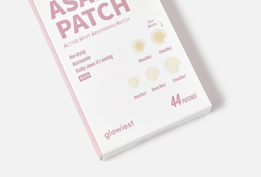 glowiest Topical Face Patches Active spot alleviating duo