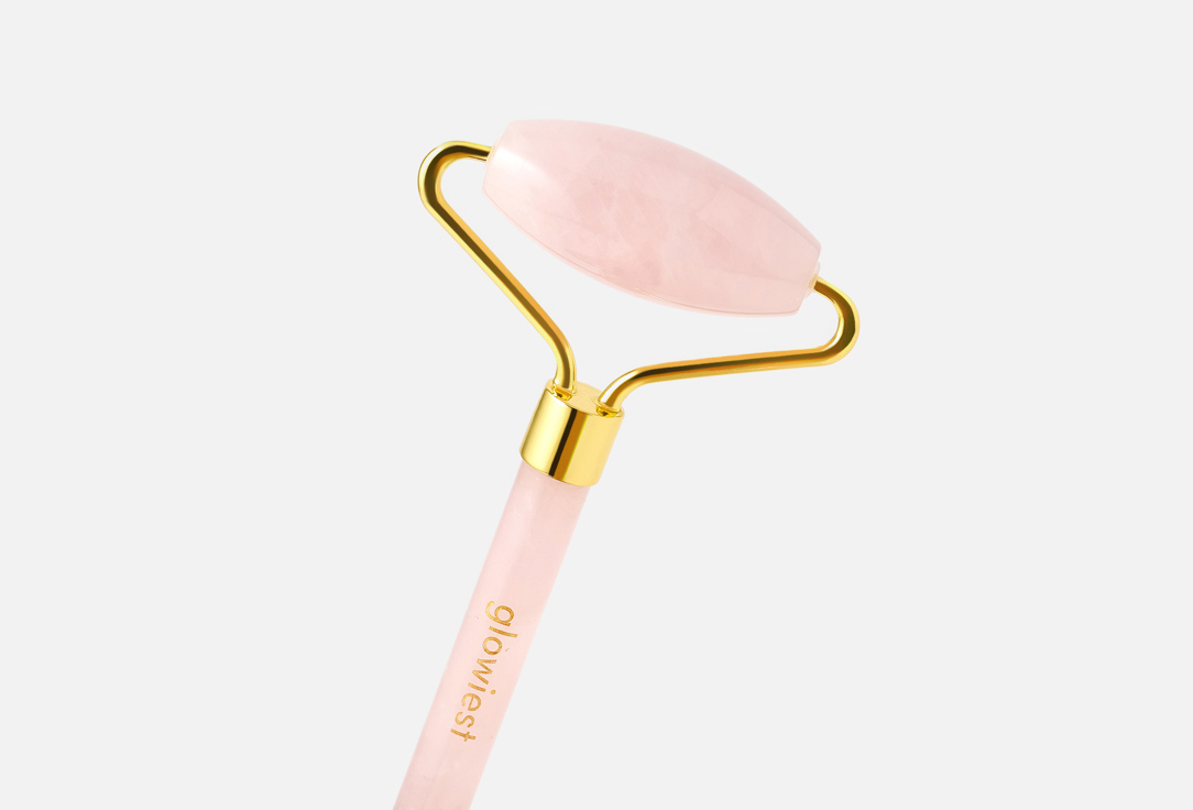 glowiest Face roller Rose quartz 185 g glowiest Face roller Rose quartz