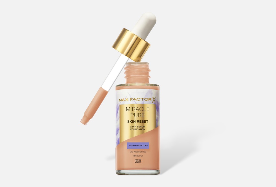Max Factor 2-in-1 Serum foundation Miracle Pure