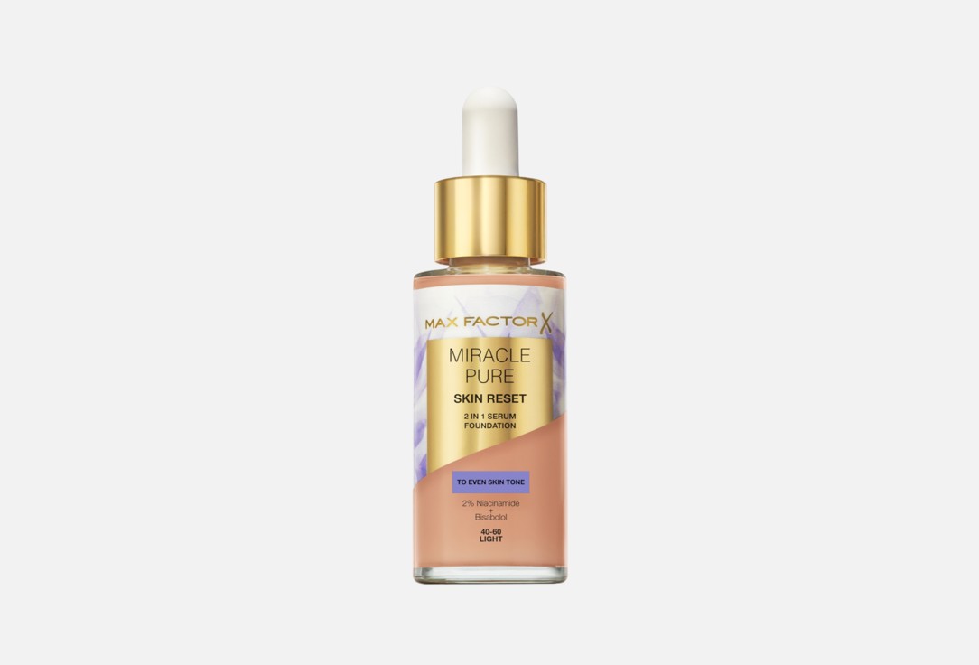 Max Factor 2-in-1 Serum foundation Miracle Pure
