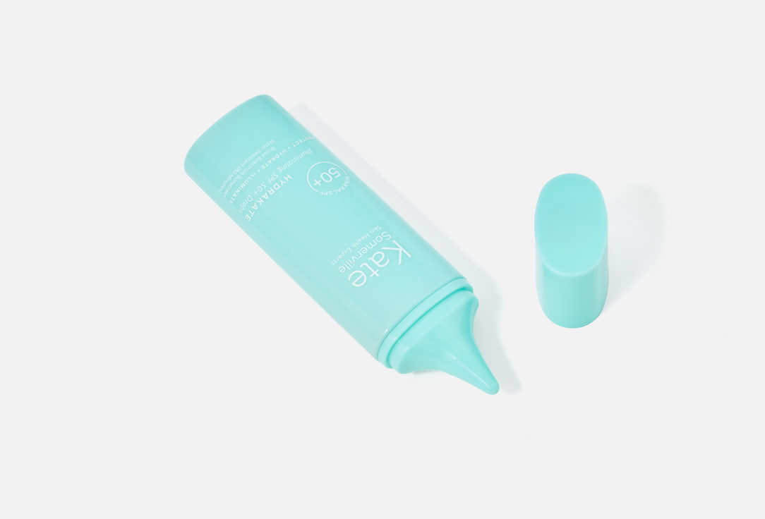 كيت سومرفيل قطرات تساعد على تخفيف العيوب وتوحيد لون البشرة للوجه بعامل حماية من الشمس SPF 50+0+ هايدراكات
