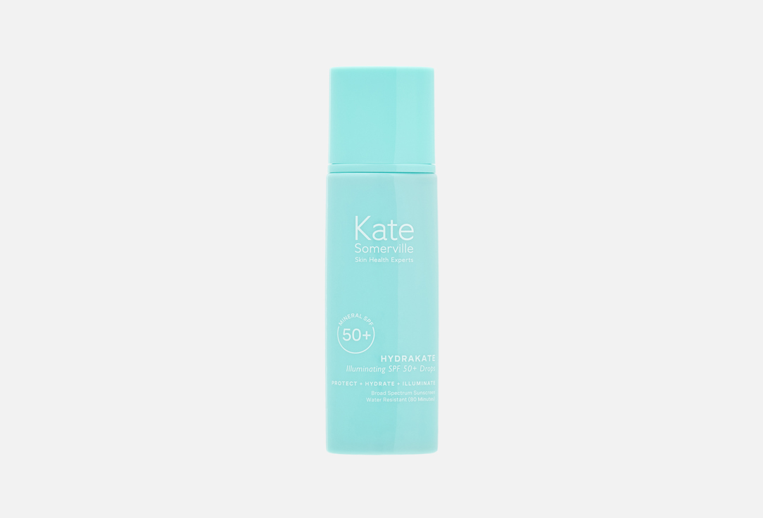 كيت سومرفيل قطرات تساعد على تخفيف العيوب وتوحيد لون البشرة للوجه بعامل حماية من الشمس SPF 50+0+ هايدراكات