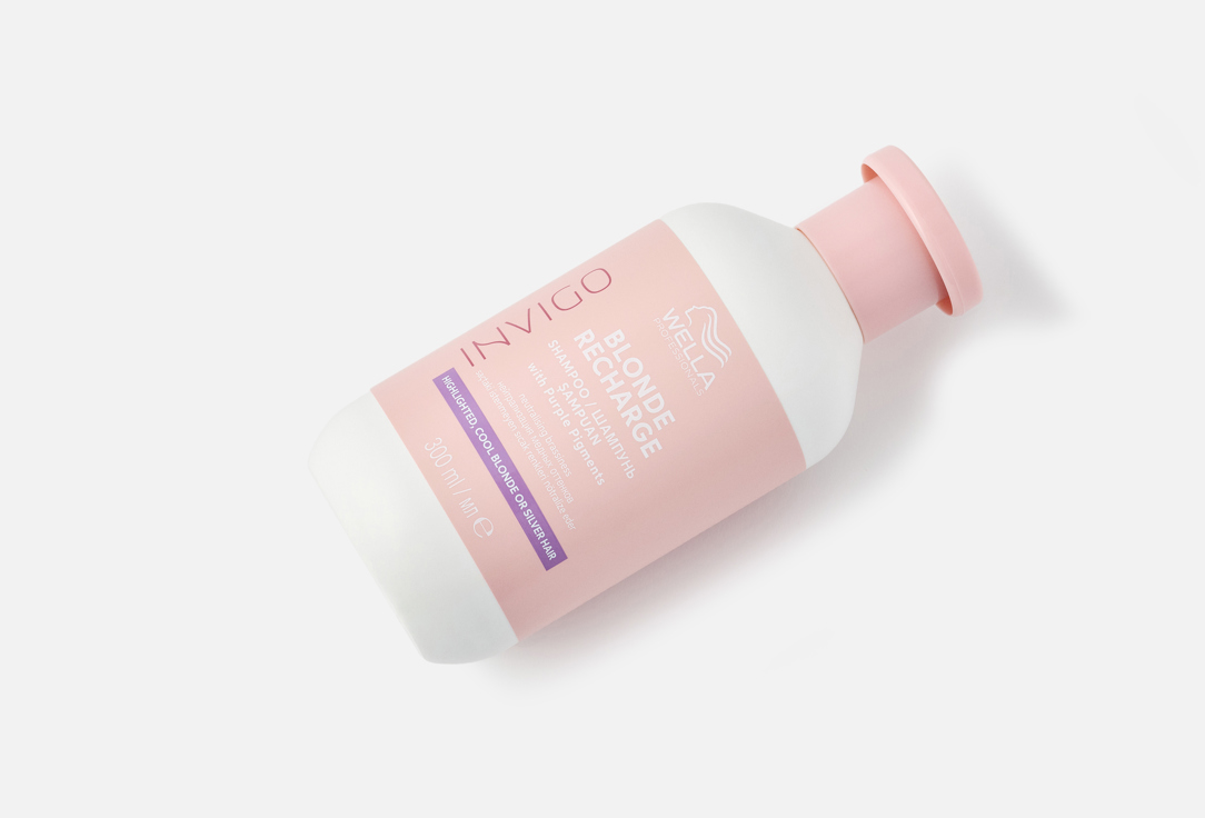 Wella Professionals Color Refreshing Shampoo Invigo Blonde Recharge 300 ml Wella Professionals Color Refreshing Shampoo Invigo Blonde Recharge
