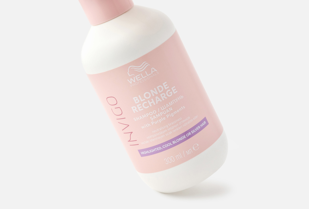 Wella Professionals Color Refreshing Shampoo Invigo Blonde Recharge 300 ml Wella Professionals Color Refreshing Shampoo Invigo Blonde Recharge