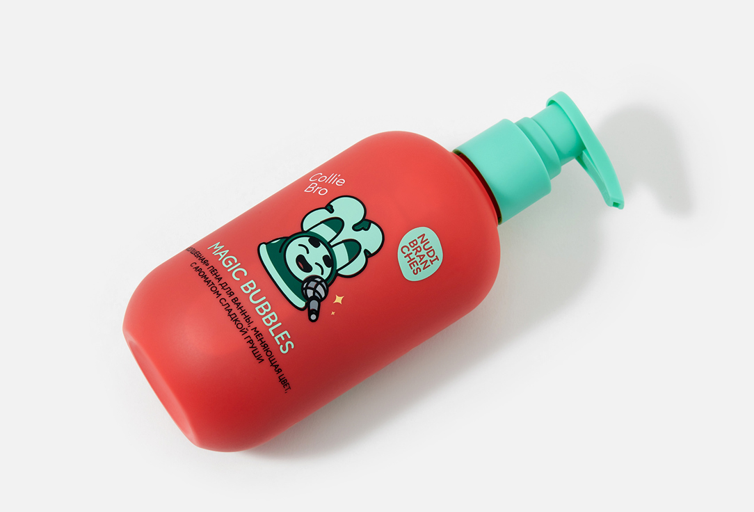 Nudibranches Color-changing bubble bath MAGIC BUBBLES juicy pear 300 ml Nudibranches Color-changing bubble bath MAGIC BUBBLES juicy pear