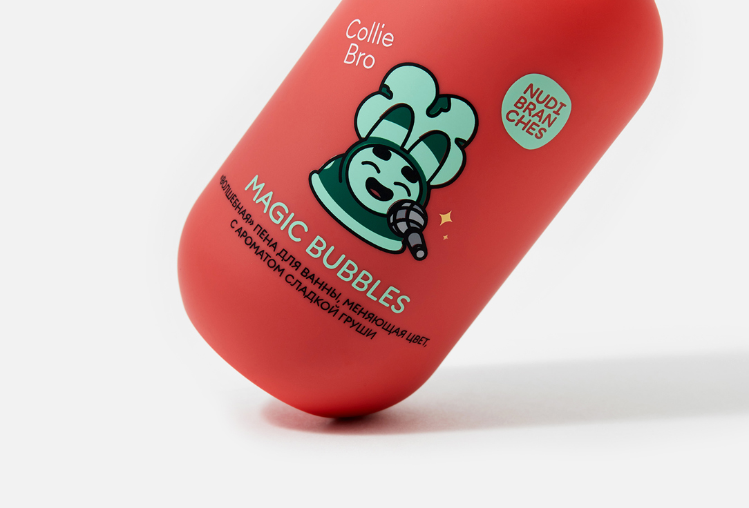 Nudibranches Color-changing bubble bath MAGIC BUBBLES juicy pear 300 ml Nudibranches Color-changing bubble bath MAGIC BUBBLES juicy pear