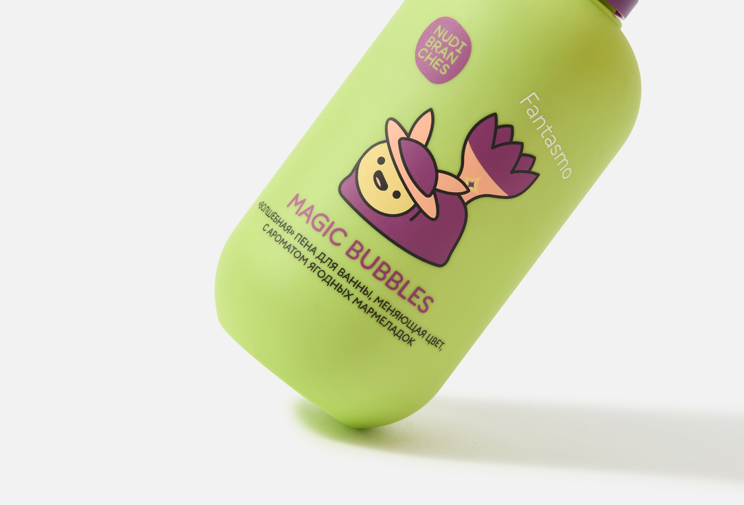 Nudibranches Scented bath foam MAGIC BUBBLES gummy berries