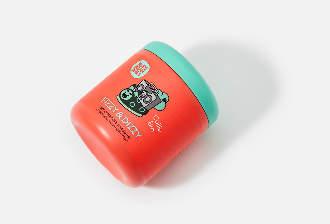 Nudibranches Game set for creating crackling bath salt FIZZY & DIZZY juicy pear