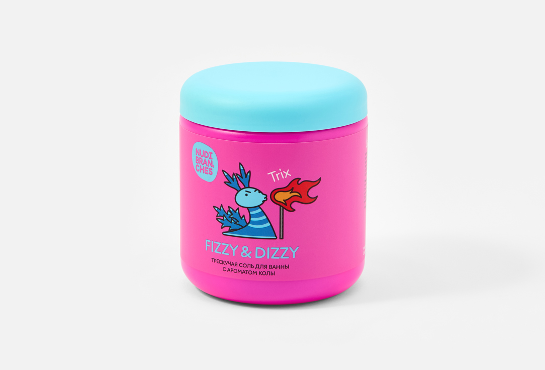 Nudibranches body bath salt FIZZY & DIZZY cola flavor