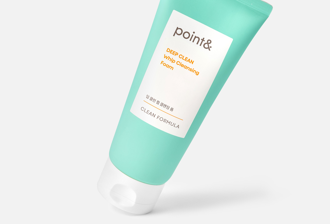 point& face cleansing foam Deep clean