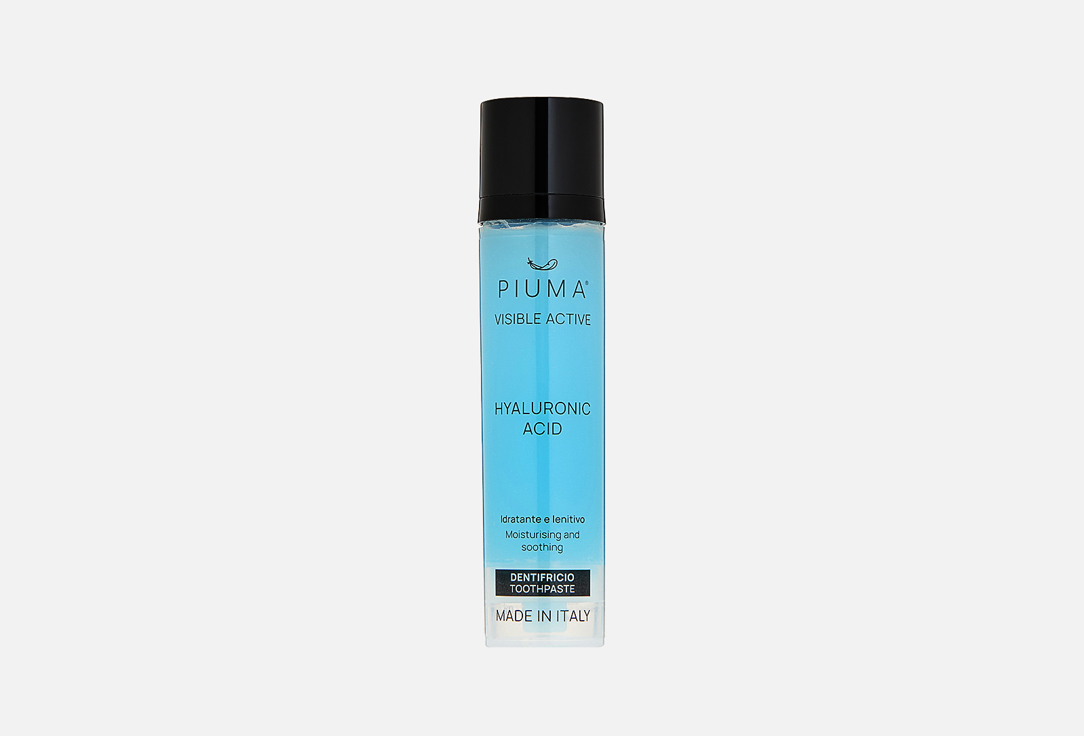 PIUMA Toothpaste Visible active toothpaste with hyaluronic acid 50 ml PIUMA Toothpaste Visible active toothpaste with hyaluronic acid