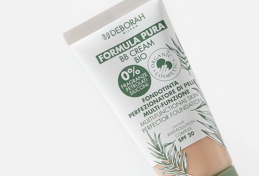 DEBORAH MILANO Multi-functional BB Cream SPF20 Formula Pura BB CREAM BIO