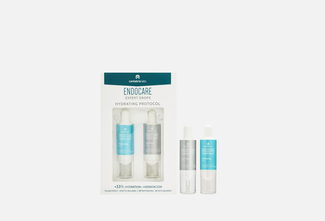 Cantabria Labs Hydrating and Exfoliating Serum Expert Drops Hydrating Protocol