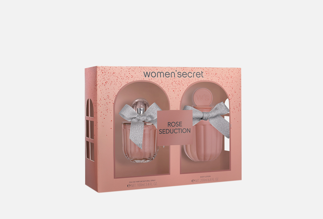 Women'Secret Eau de Parfum & Body Lotion Set Rose Seduction