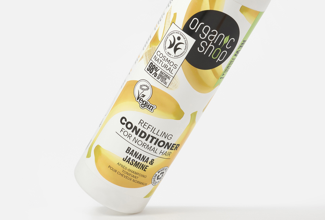 Organic Shop Refilling Conditioner For Normal Hair Banana & Jasmine