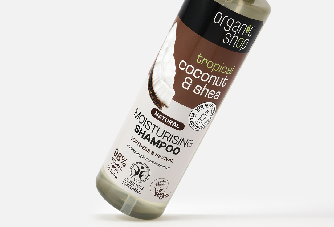 Organic Shop Moisturizing SHAMPOO Tropical COCONUT & SHEA