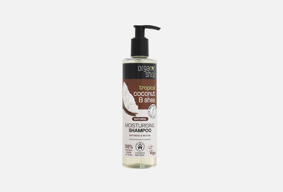 Organic Shop Moisturizing SHAMPOO Tropical COCONUT & SHEA