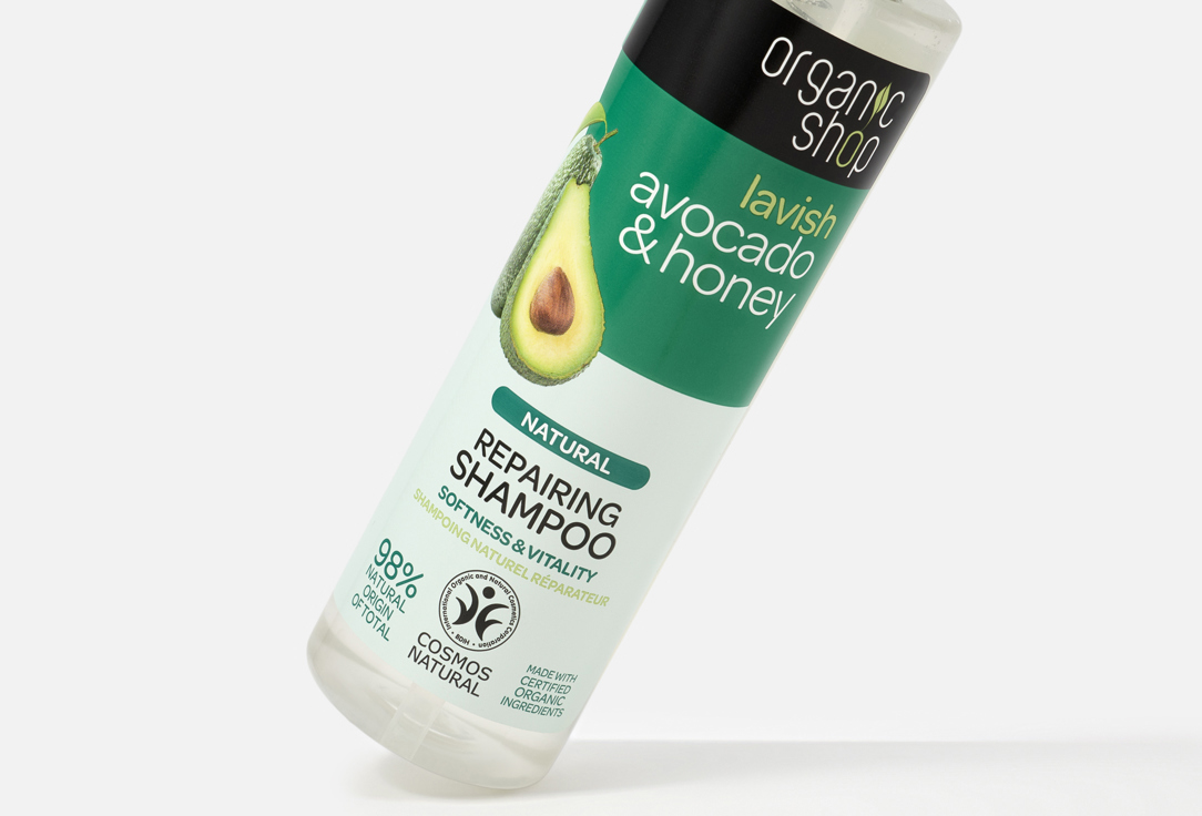Organic Shop Repairing SHAMPOO AVOCADO & HONEY 280 ml Organic Shop Repairing SHAMPOO AVOCADO & HONEY