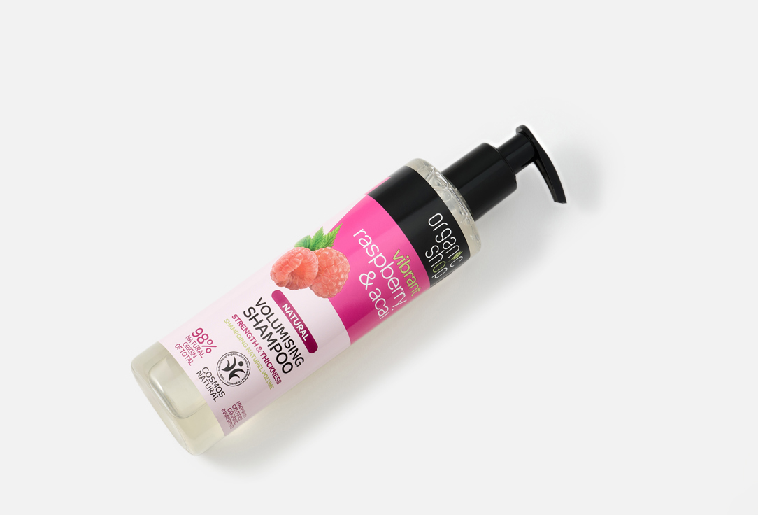 Organic Shop Volumizing SHAMPOO RASPBERRY & ACAI