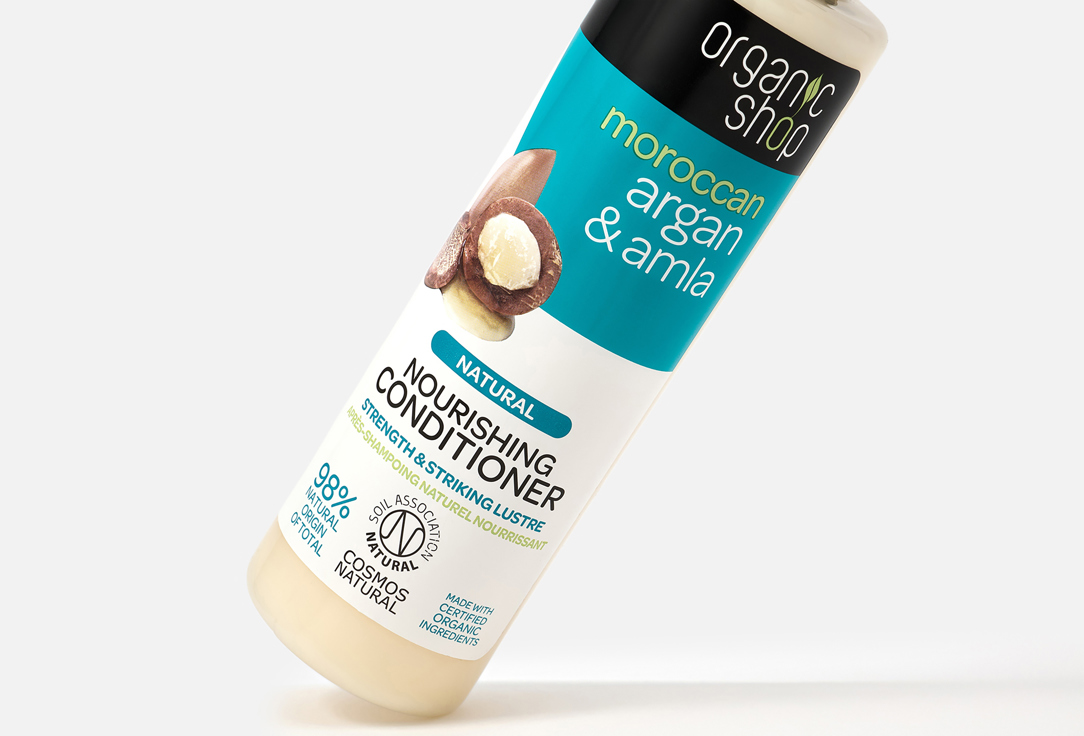 Organic Shop Nourishing CONDITIONER ARGAN & AMLA 280 ml Organic Shop Nourishing CONDITIONER ARGAN & AMLA