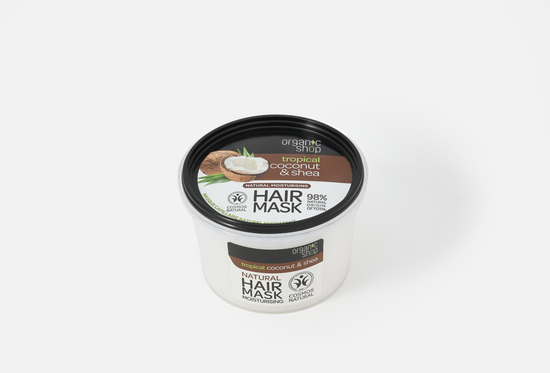 Organic Shop Moisturizing HAIR MASK Tropical COCONUT & SHEA 250 ml Organic Shop Moisturizing HAIR MASK Tropical COCONUT & SHEA