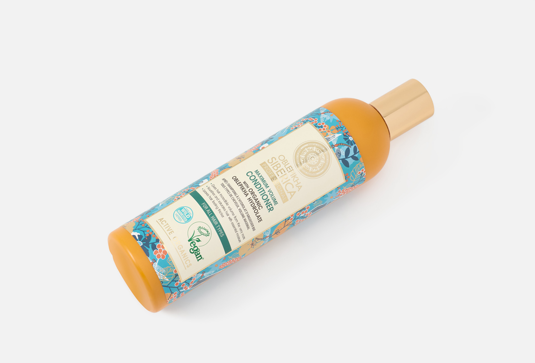 Natura Siberica Hydrating CONDITIONER for all hair types OBLEPIKHA Maximum Volume