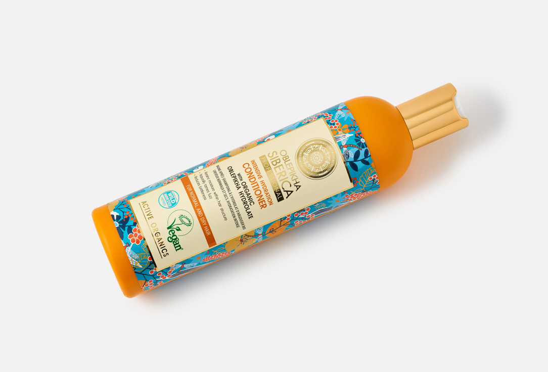 Natura Siberica Revitalizing CONDITIONER FOR NORMAL & DRY HAIR OBLEPIKHA Intensive Hydration