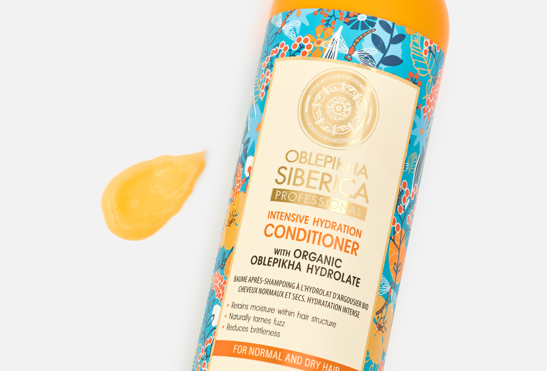 Natura Siberica Revitalizing CONDITIONER FOR NORMAL & DRY HAIR OBLEPIKHA Intensive Hydration