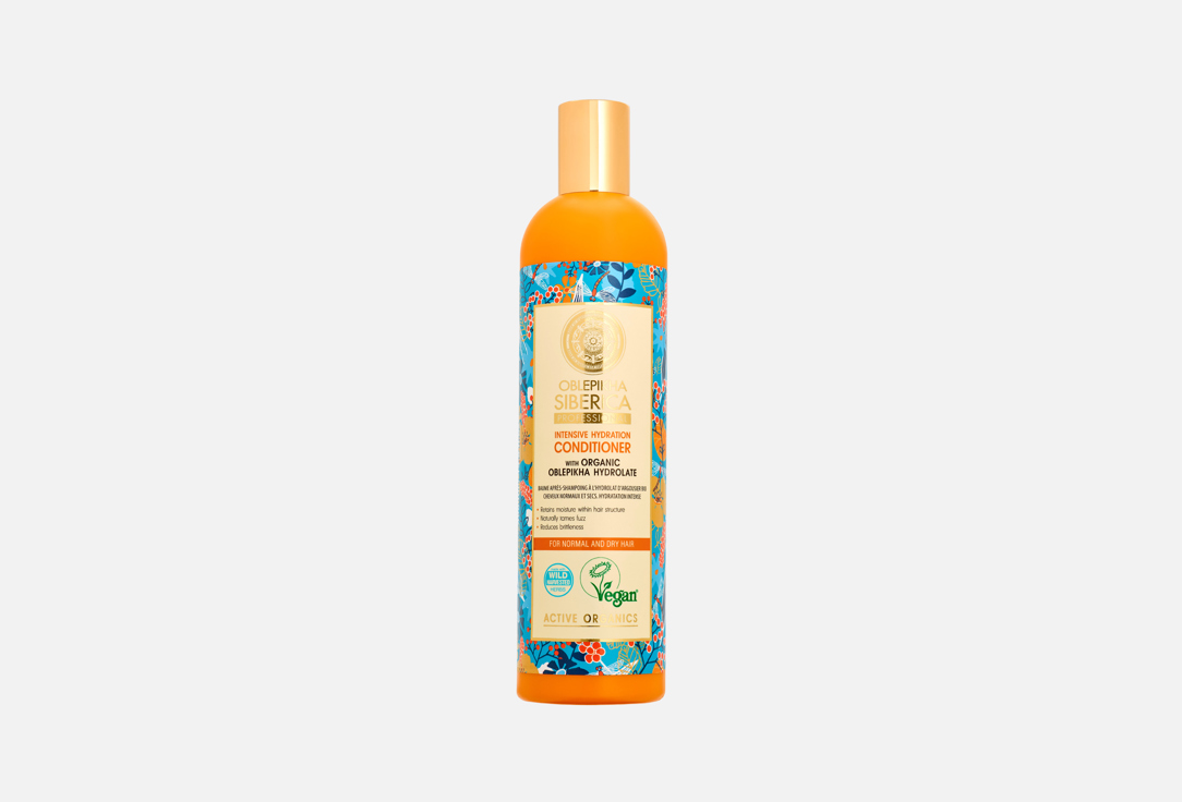 Natura Siberica Revitalizing CONDITIONER FOR NORMAL & DRY HAIR OBLEPIKHA Intensive Hydration
