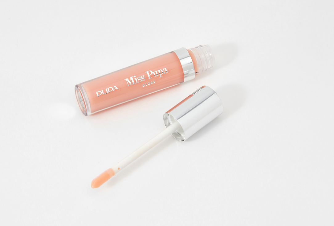 Pupa Блеск для губ Miss pupa gloss 400, Балерина 5 мл Pupa Блеск для губ Miss pupa gloss