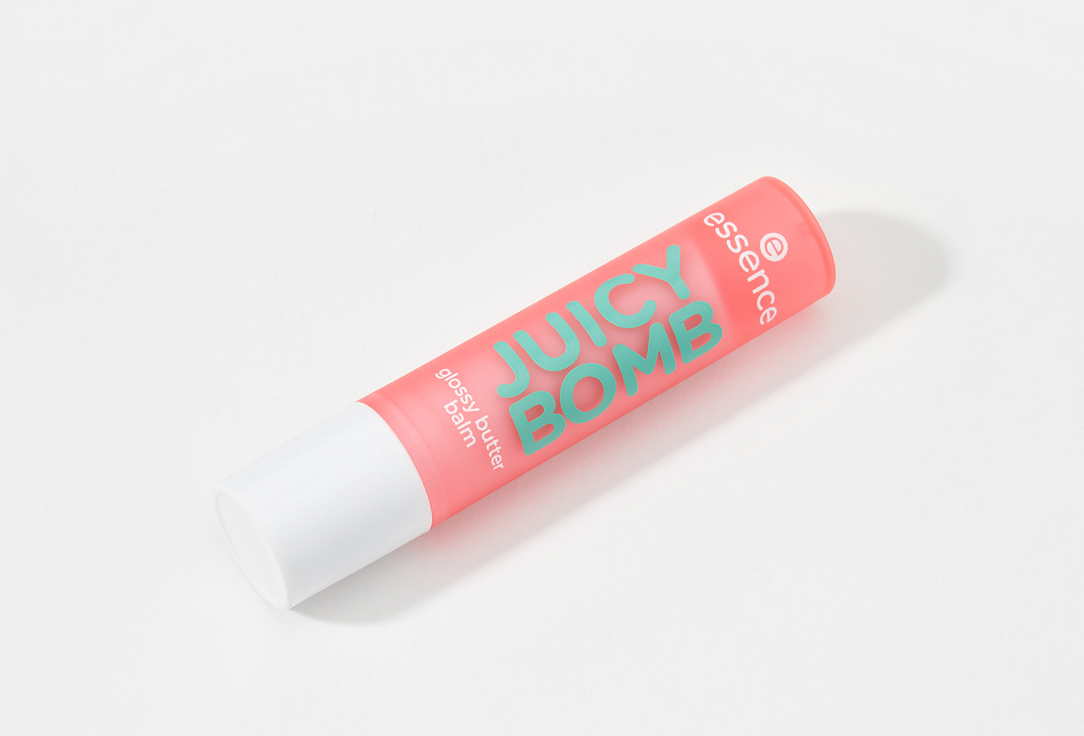 essence Glossy butter balm JUICY BOMB 01, One in a melon 2.5 g essence Glossy butter balm JUICY BOMB