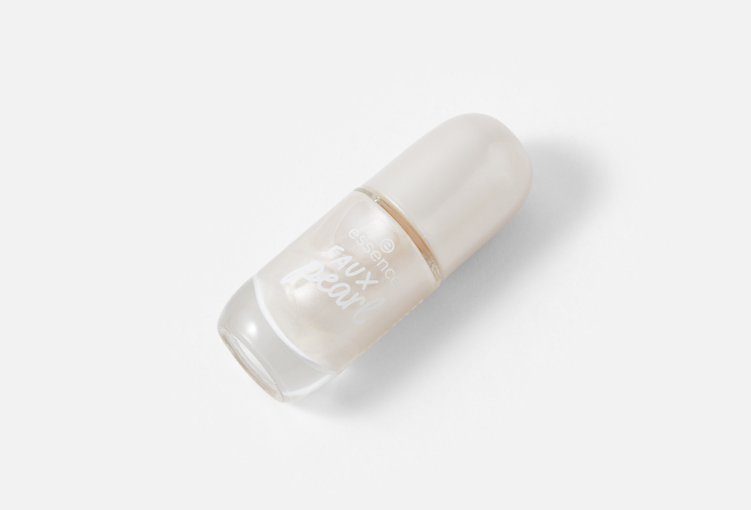 essence Glossy, fast-drying gel-effect nail polish Gel Nail Colour 71, Faux pearl 8 ml essence Glossy, fast-drying gel-effect nail polish Gel Nail Colour