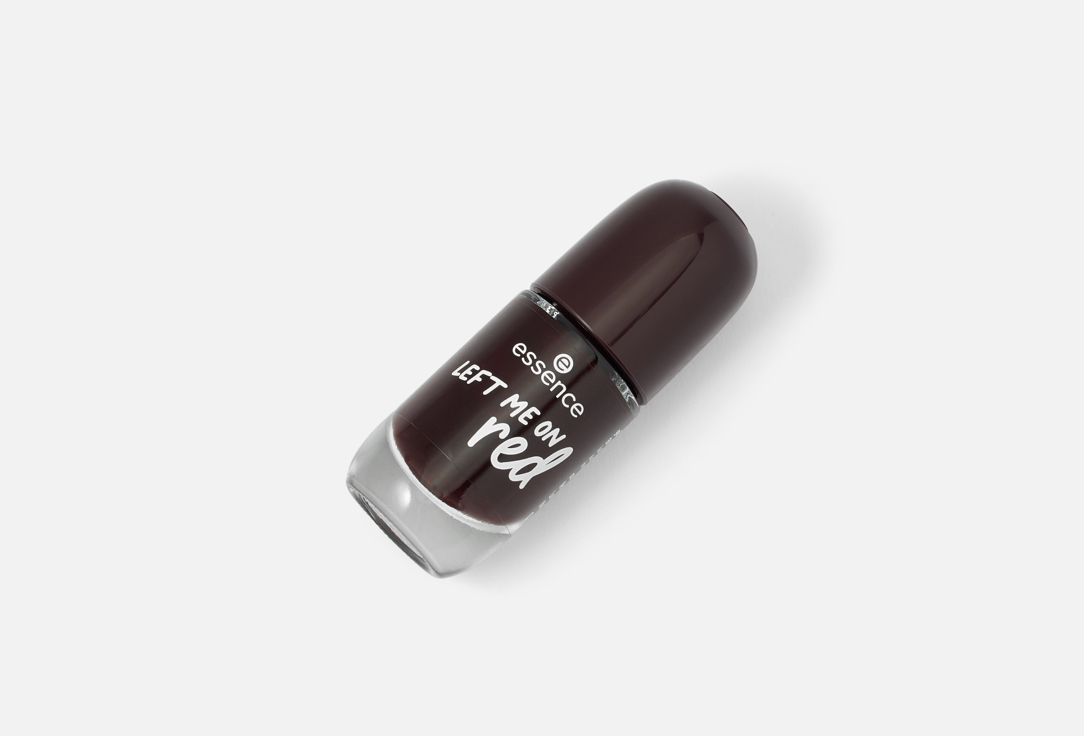 essence Glossy, fast-drying gel-effect nail polish Gel Nail Colour 72, Left me on red 8 ml essence Glossy, fast-drying gel-effect nail polish Gel Nail Colour