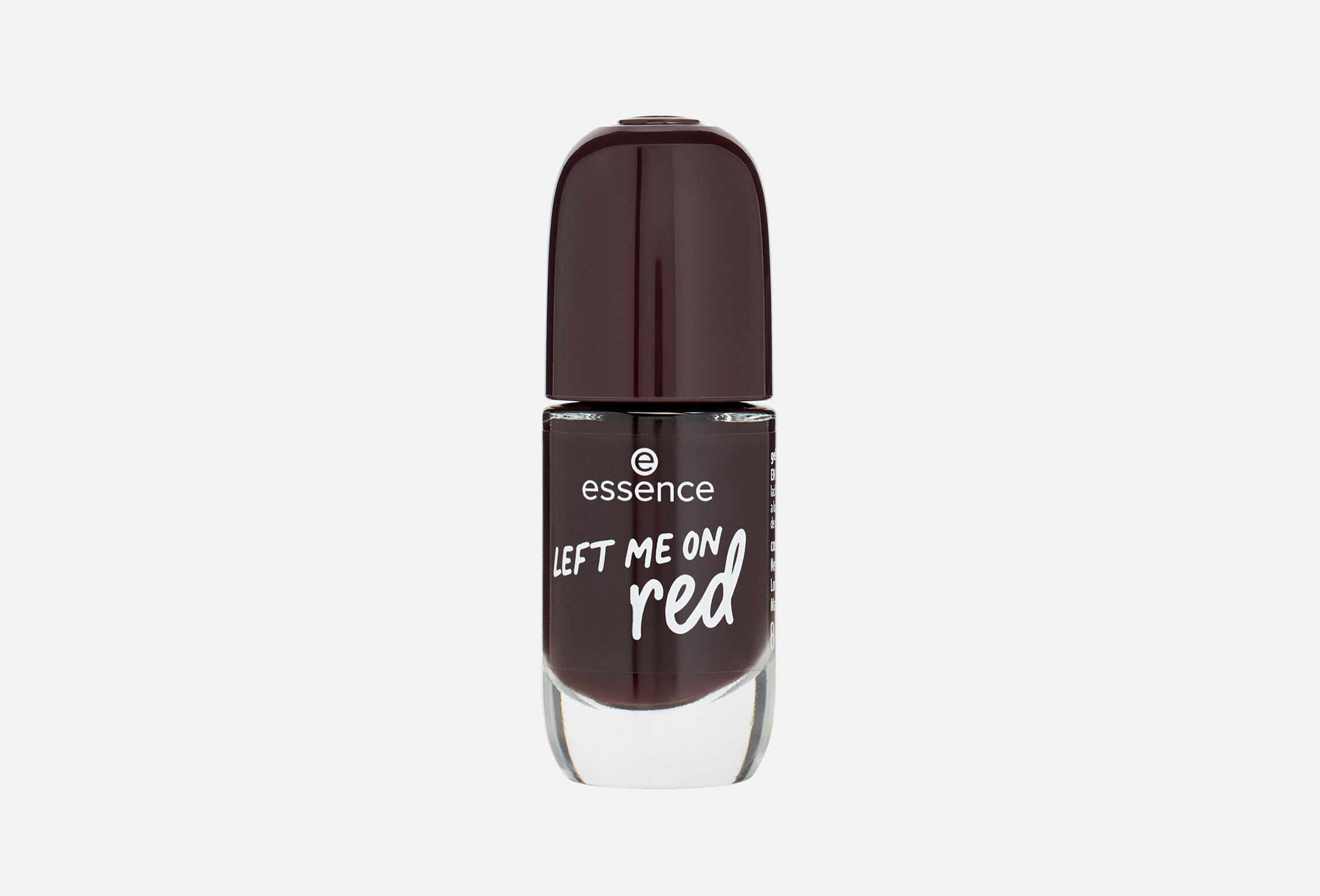 Gel Nail Colour 8 72, Left me on red